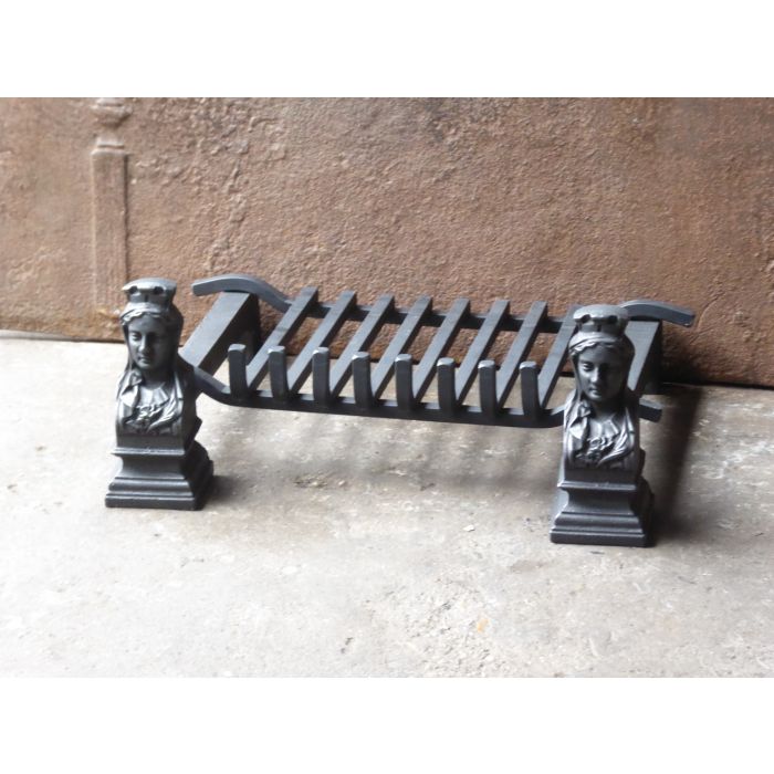 French Fire Basket made of Cast iron, Wrought iron 