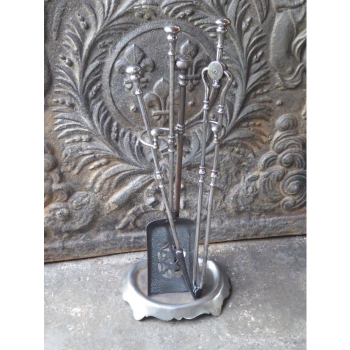 Bouhon Frères Fireplace Tools made of Cast iron, Wrought iron 