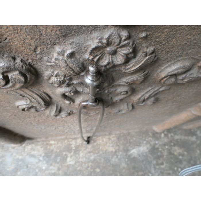 Dutch Fireplace Tongs made of Wrought iron 