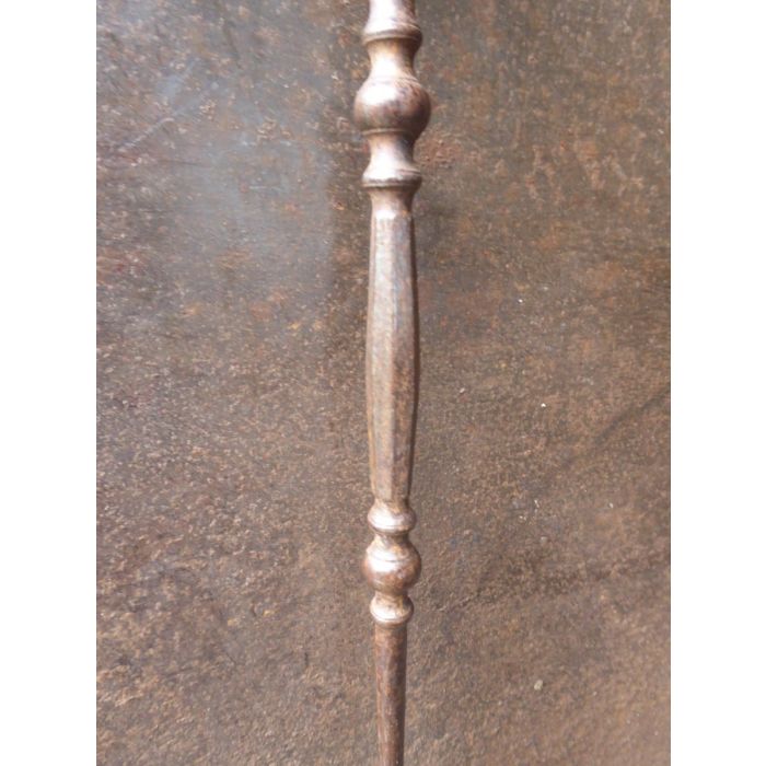 Napoleon III Fire Shovel made of Wrought iron, Brass 