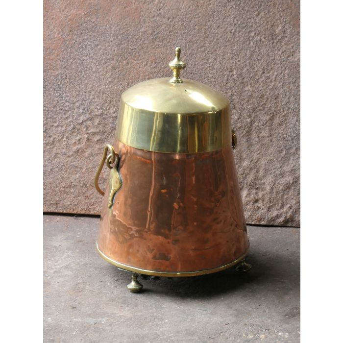 Antique 'Doofpot' made of Brass, Copper 