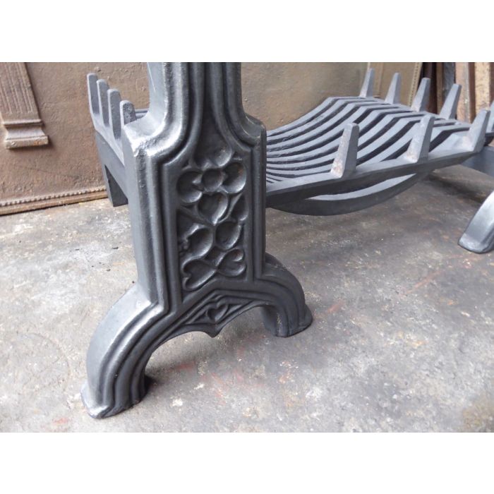 Neo Gothic Fire Basket made of Cast iron 