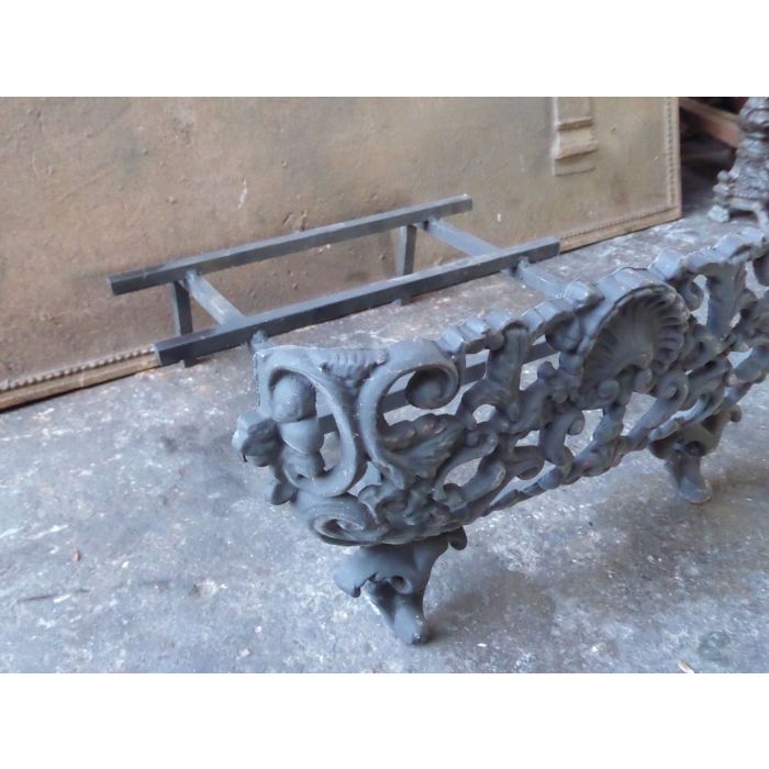 Decorative Fireplace Rack made of Cast iron, Wrought iron 