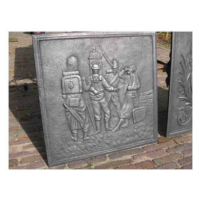 The Soldiers Fireback made of Cast iron 