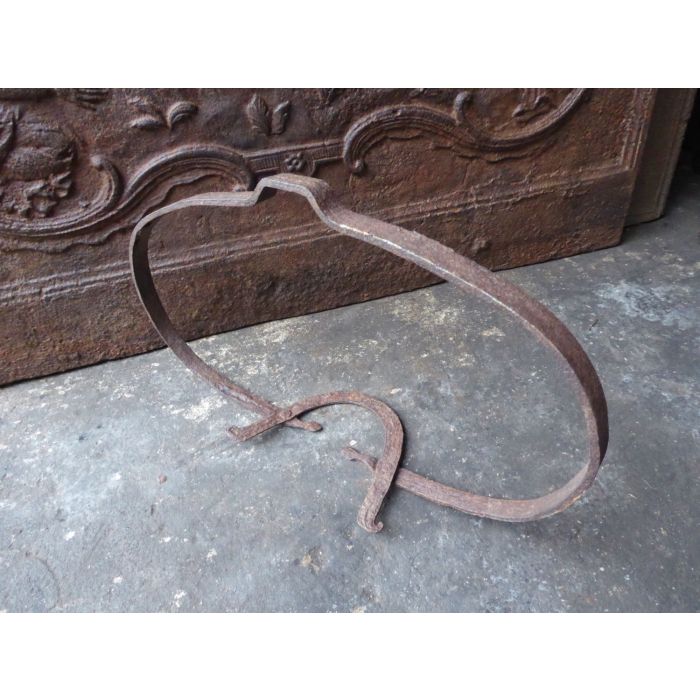 18th c Hanging Trivet made of Wrought iron 