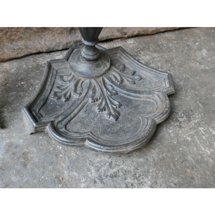 Georgian Fireplace Utensils made of Cast iron, Wrought iron, Brass 