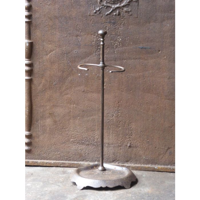 Napoleon III Stand Fire Irons made of Cast iron, Wrought iron 