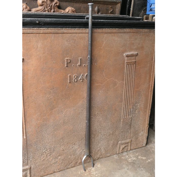 Large Blow Poker made of Wrought iron 