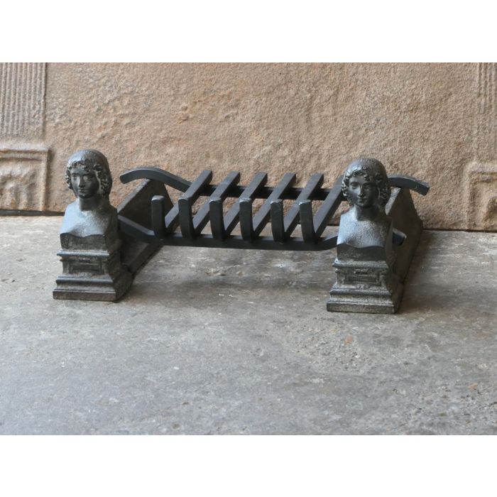 The Autumn Andirons made of Cast iron 