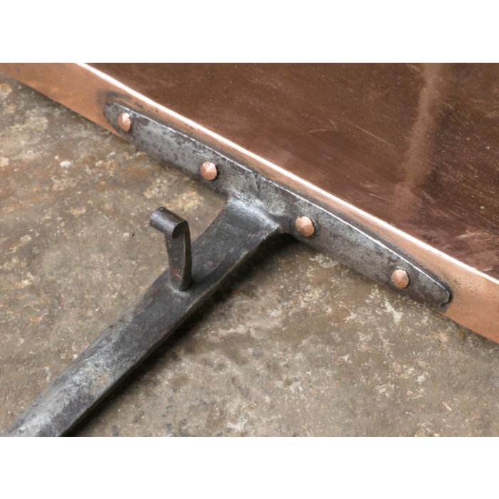 Antique French Dripping Pan made of Wrought iron, Copper 