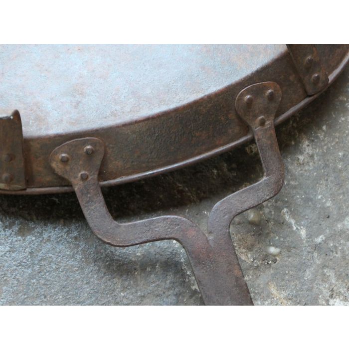 Antique French Dripping Pan made of Wrought iron 
