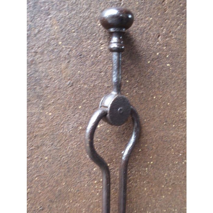 English Fire Tongs made of Wrought iron 