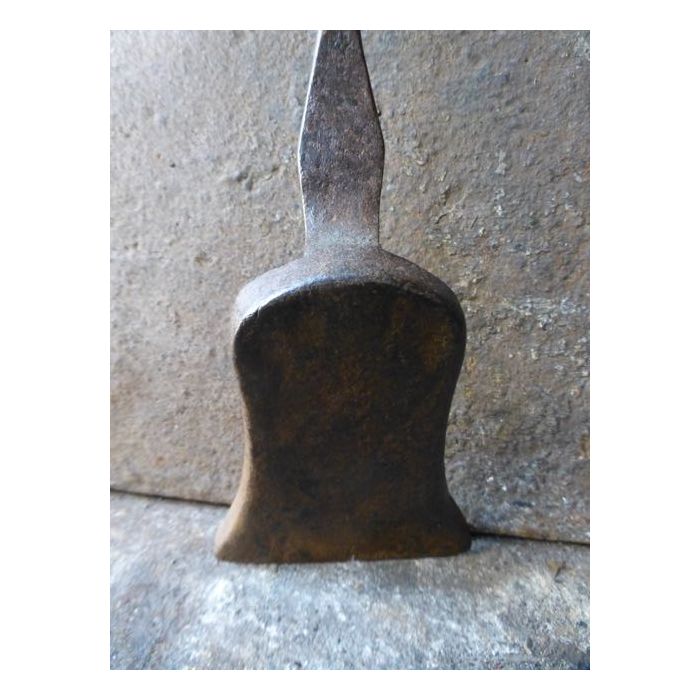 Napoleon III Fire Shovel made of Wrought iron, Brass 