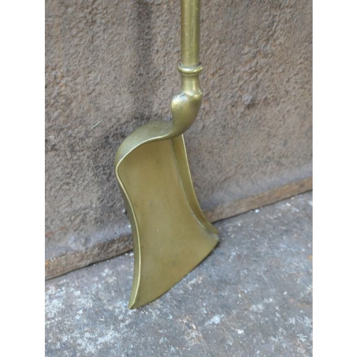 Antique Fireplace Shovel made of Brass 