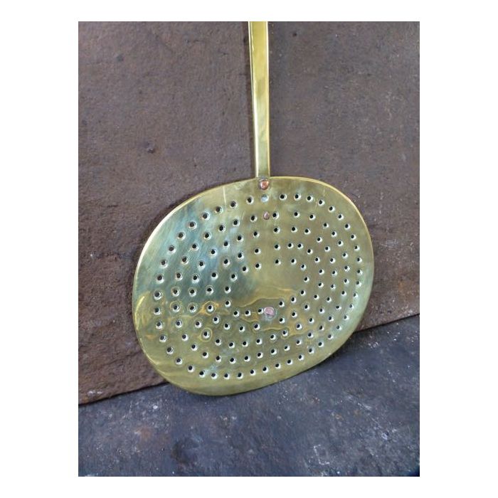 Antique Skimmer made of Polished brass, Polished copper 