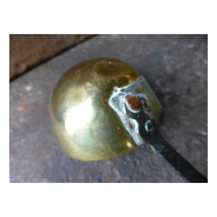 Vintage Ladle made of Wrought iron, Brass 