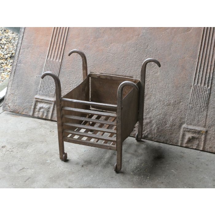 French Fire Basket made of Wrought iron 