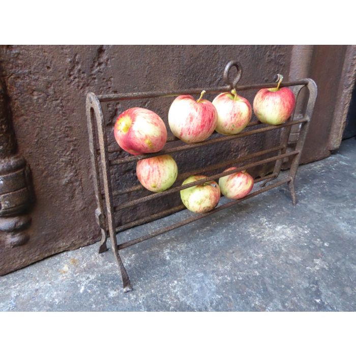 Fireplace Apple Grill made of Wrought iron 