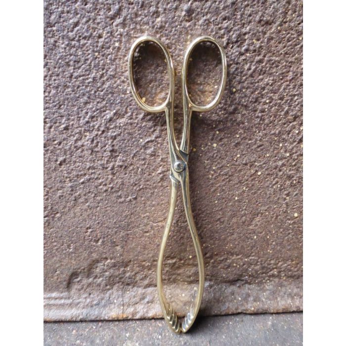 Polished Brass Fire Tongs made of Polished brass 