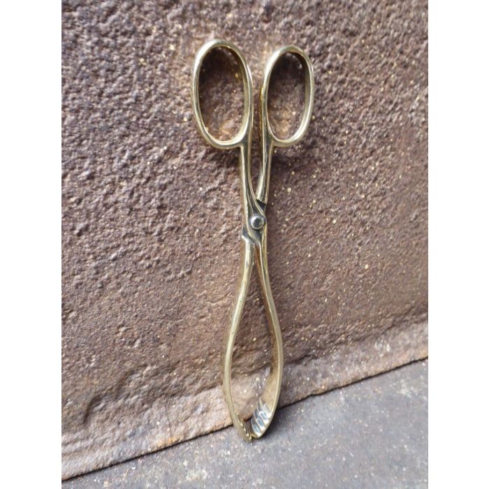 Polished Brass Fire Tongs made of Polished brass 