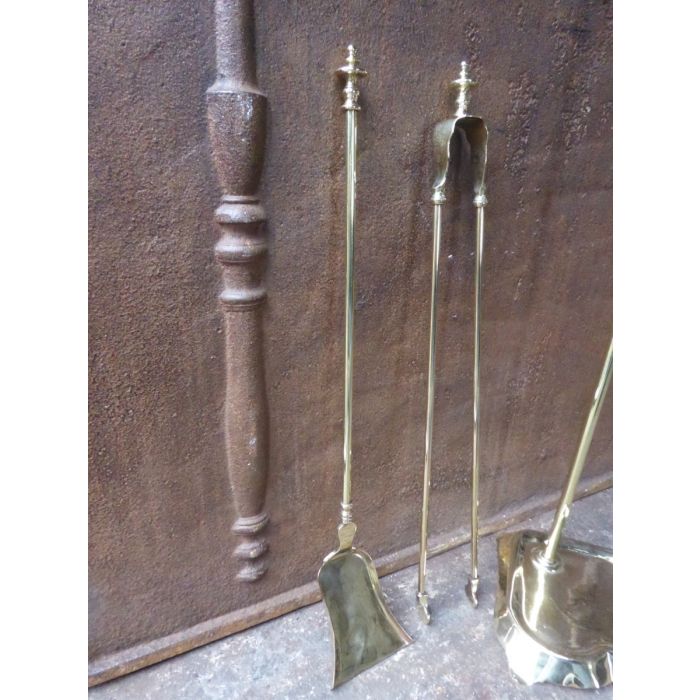Polished Brass Fire Tools made of Polished brass 