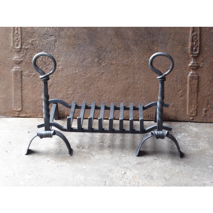 Victorian Grate for Fire made of Wrought iron 