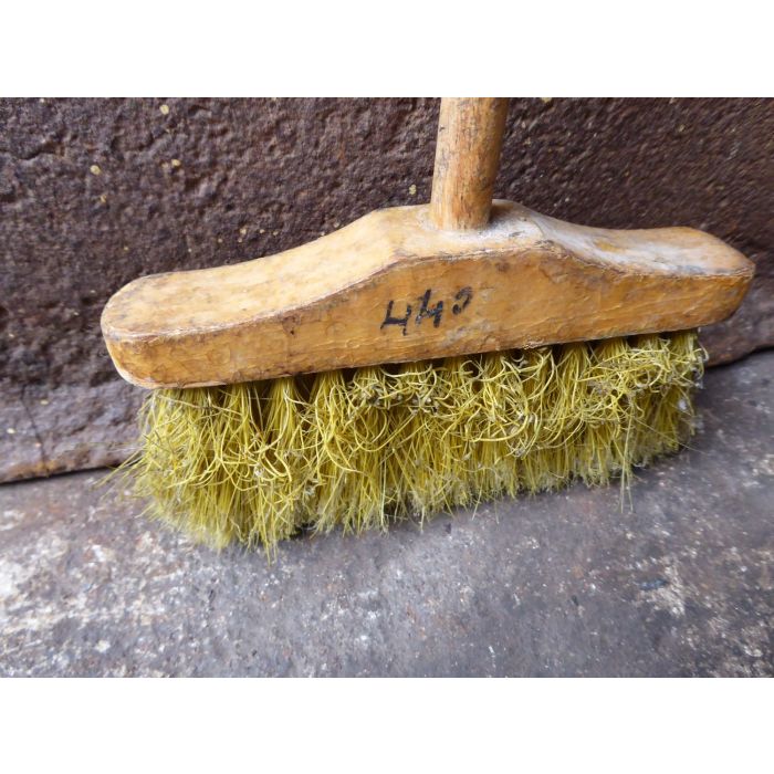 French Fireplace Brush made of Wood 