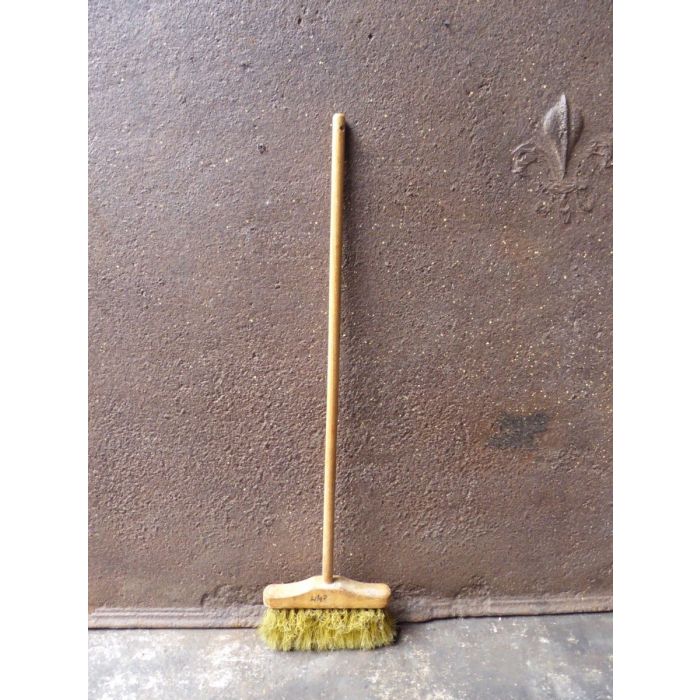French Fireplace Brush made of Wood 