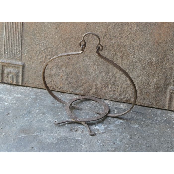 18th c Hanging Trivet made of Wrought iron 