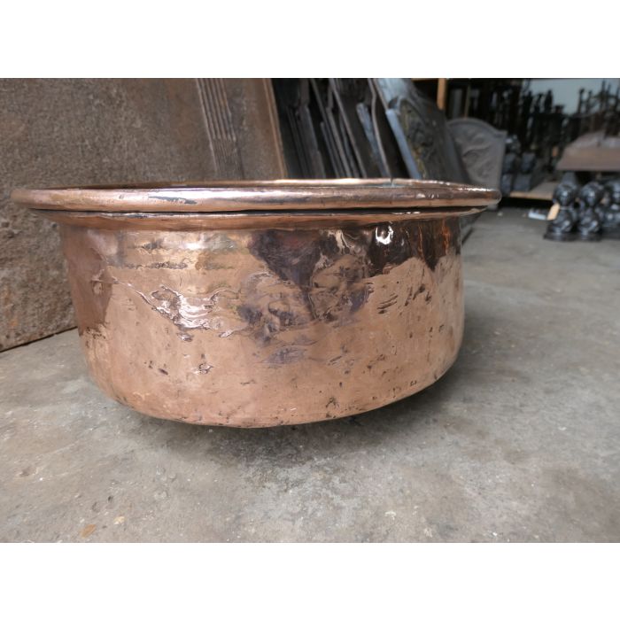 Polished Copper Log Basket made of Polished copper 