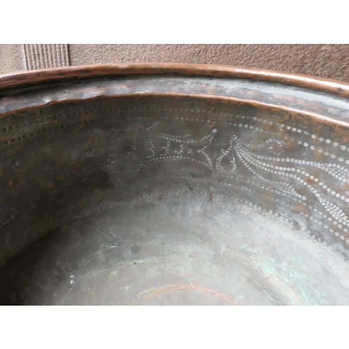 Polished Copper Log Basket made of Polished copper 