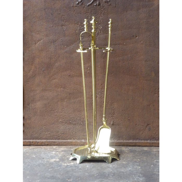 Polished Brass Fire Tools made of Polished brass 