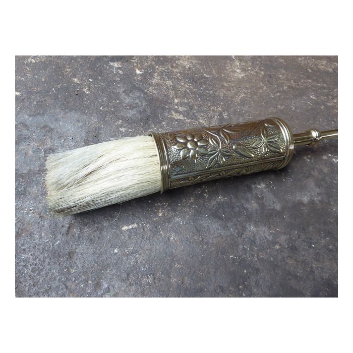 Victorian Fire Brush made of Polished brass 