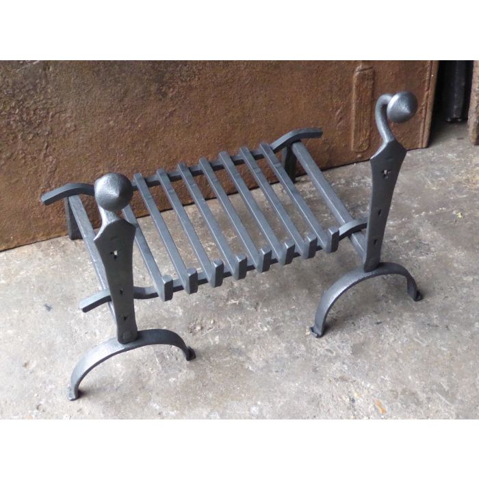 Victorian Wood Grate made of Wrought iron 