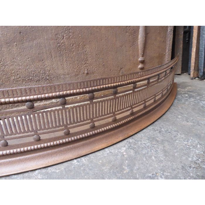 Victorian Fire Fender made of Wrought iron 