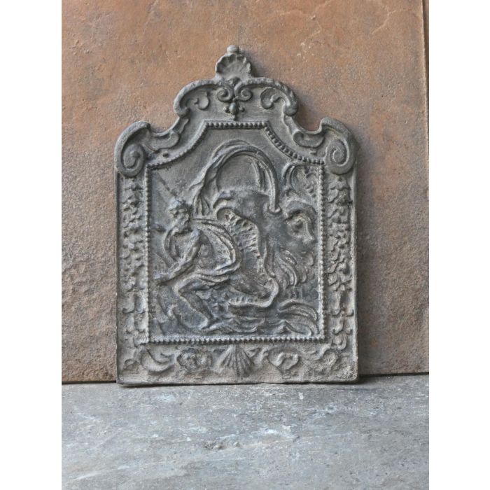 Scylla and Charybdis Fireback made of Cast iron 