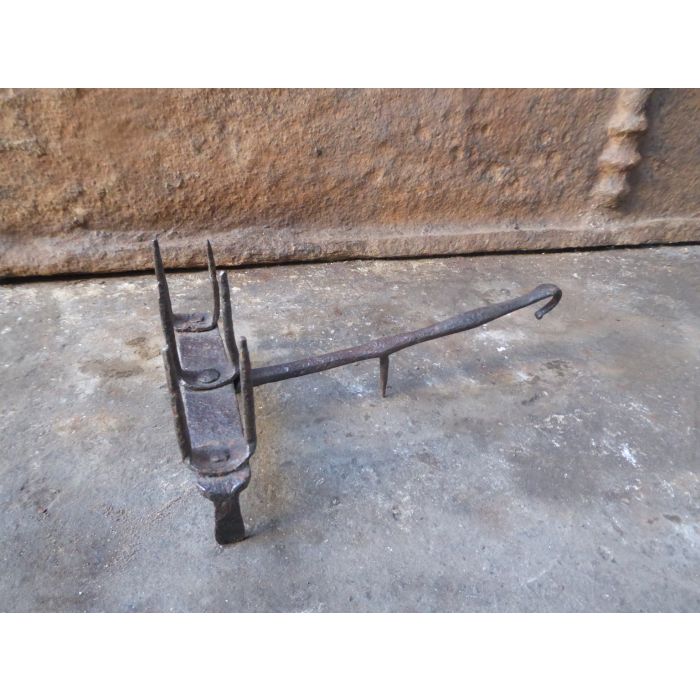 Antique Fireplace Toaster made of Wrought iron 