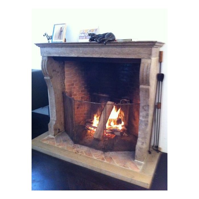Decorative French Fireplace Screen | Handmade, New | 21