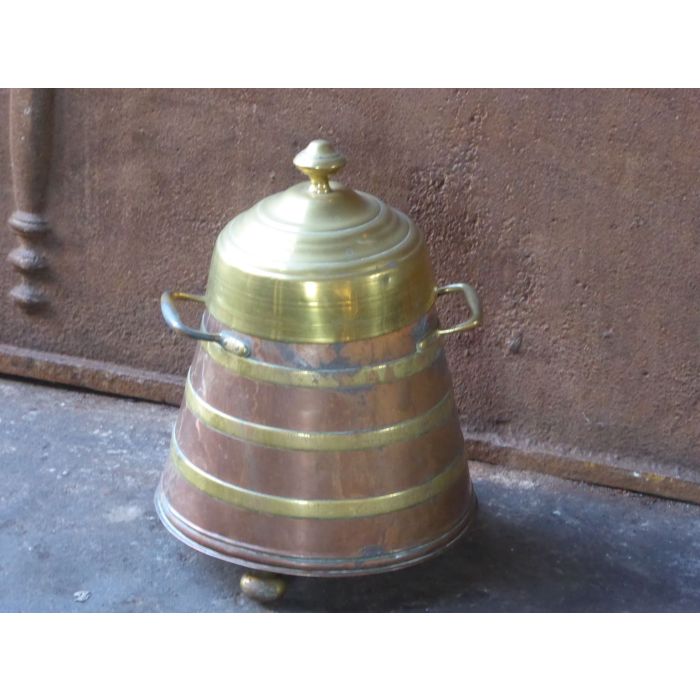 Antique Extinguishing Pot made of Brass, Copper 