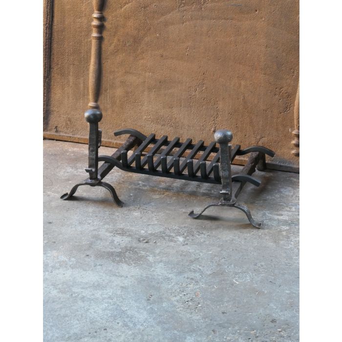 Gothic Fireplace Grate made of Wrought iron 