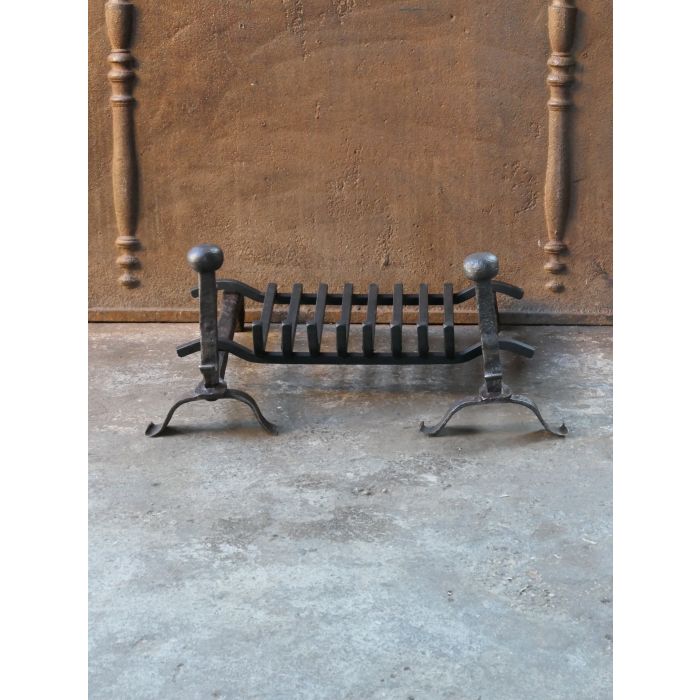 Gothic Fireplace Grate made of Wrought iron 