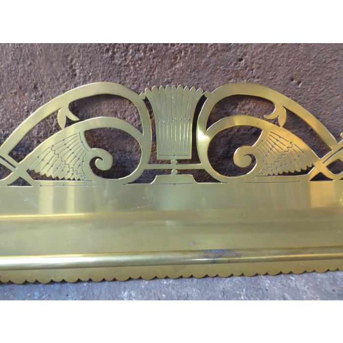 Art Nouveau Hanger for Firetools made of Brass 