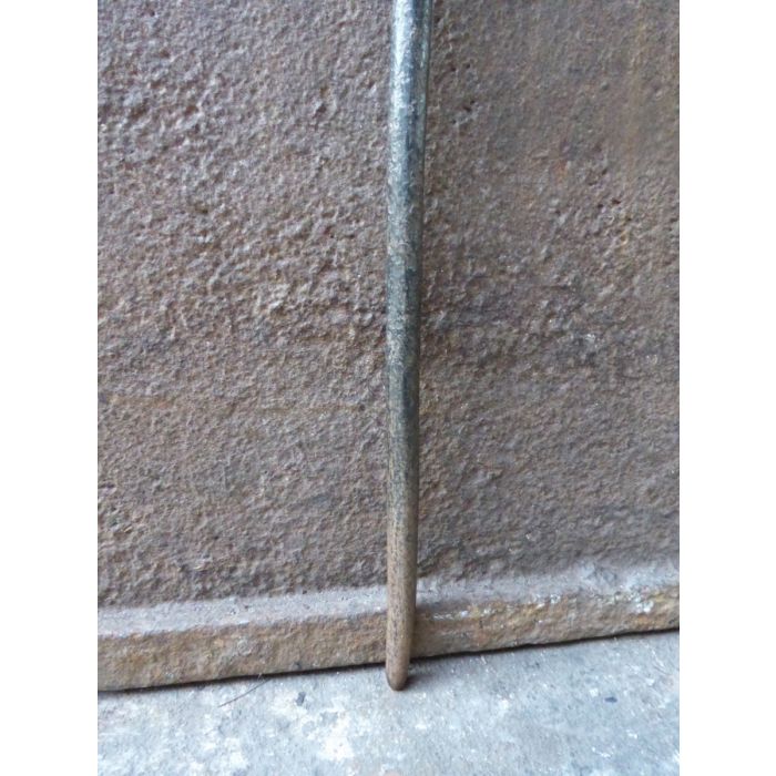 Large Fire Poker made of Wrought iron 