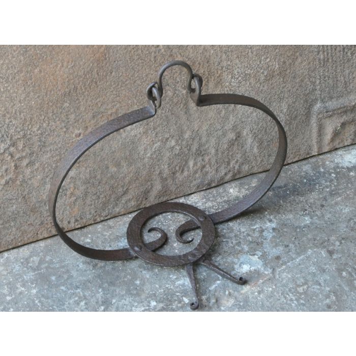 17th c Hanging Trivet made of Wrought iron 