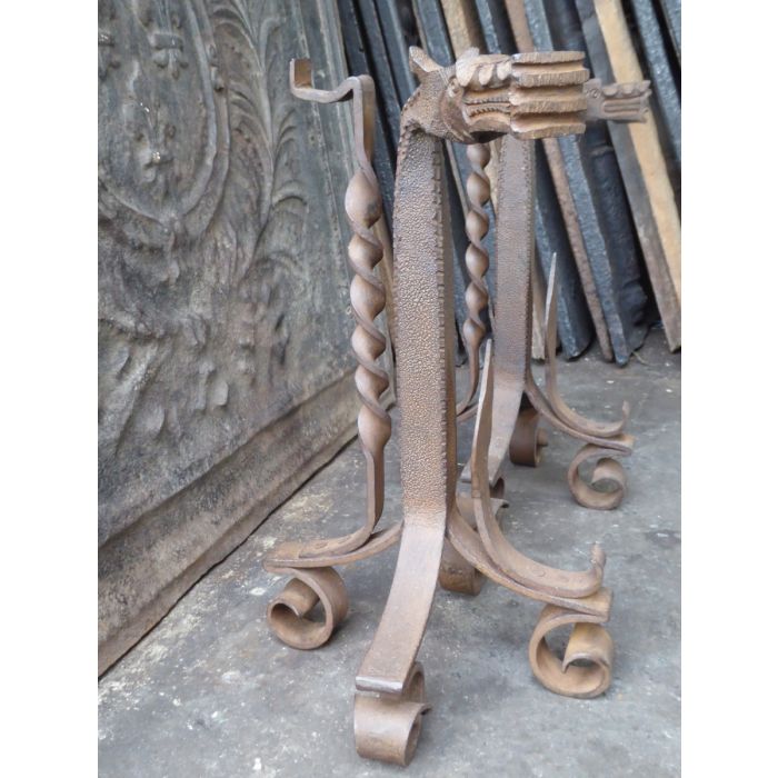English Fireplace Fender made of Wrought iron 