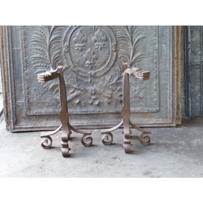 English Fireplace Fender made of Wrought iron 