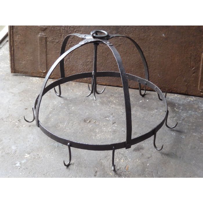 Large Antique Game Rack made of Wrought iron 