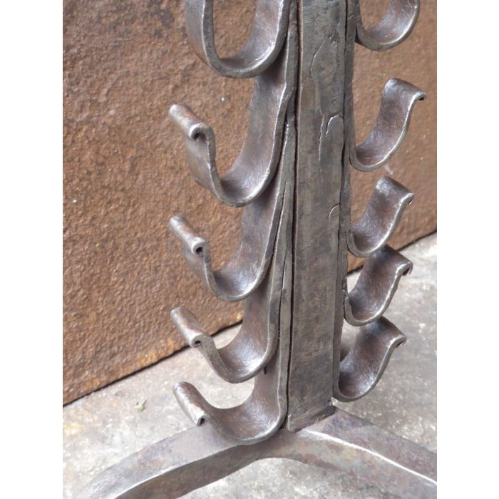 Standing Spit Rack made of Wrought iron 