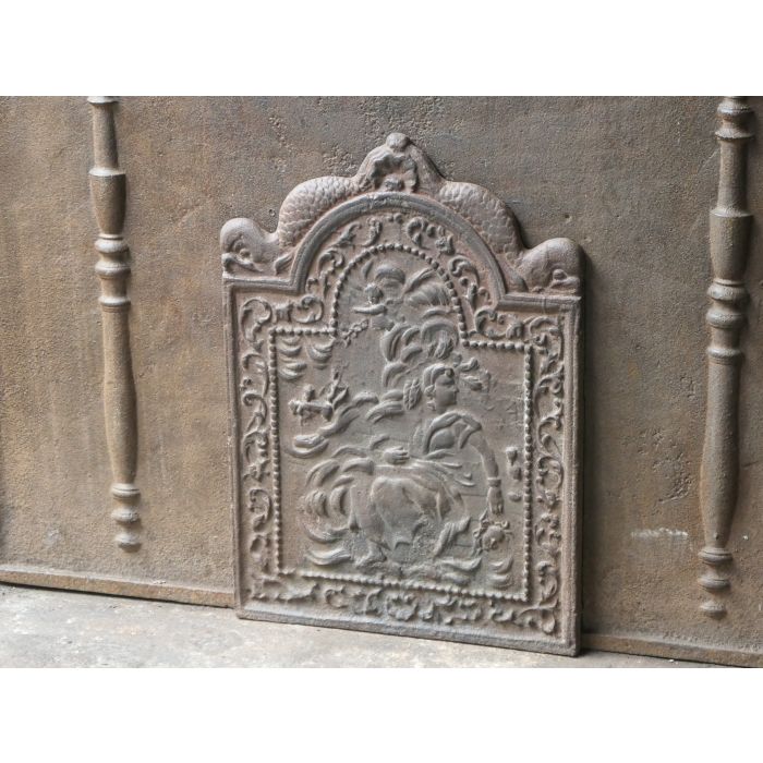 Louis XV Fireplace Back made of Cast iron 