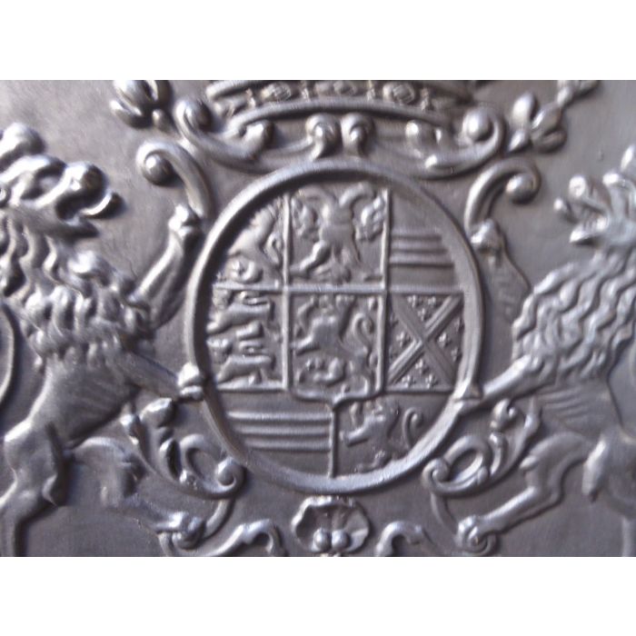 Coat of Arms Fireback made of Cast iron 